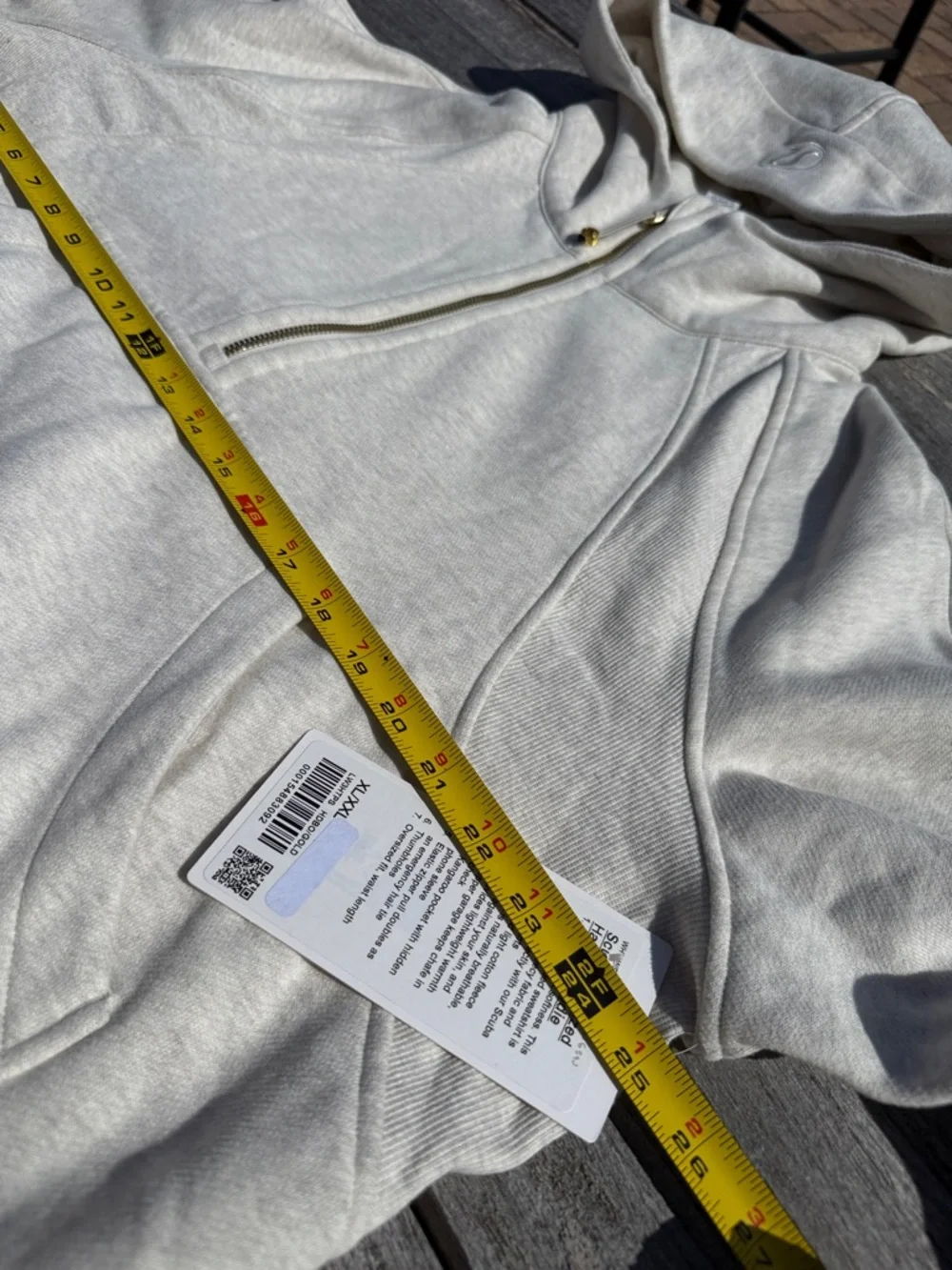 Lululemon Scuba Oversized Half-Zip‎ Hoodie XL/XXL NWT